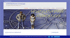 Desktop Screenshot of horoskop2000.de